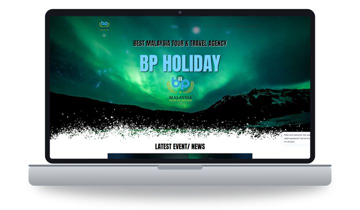 BP Holiday website