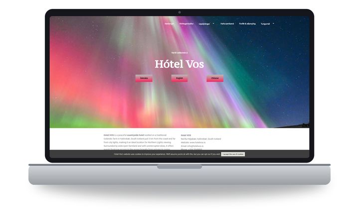 Hotel Vos website