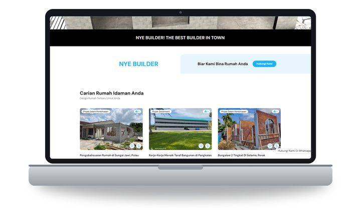 NYE Builder website