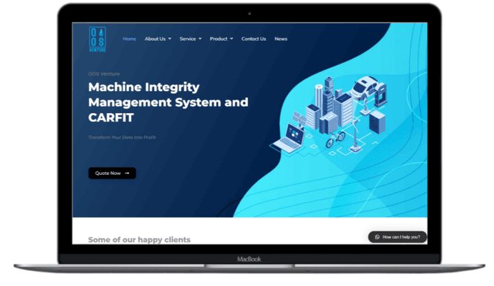 OOS Venture website