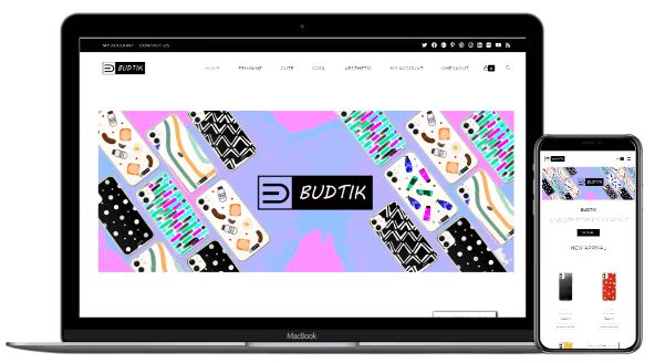 Budtik website
